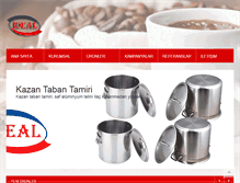 Tablet Screenshot of idealendustri.com